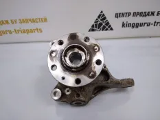 Поворотный кулак со ступицей Skoda Octavia 2013-2017 5Q0407257A A7 5E3 ДО РЕСТАЙЛИНГ, передний левый