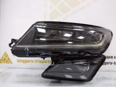 Фара ЛЭД LED светодиодная Skoda Kodiaq 2016-2022 566941015F 1 NS7 ДО РЕСТАЙЛИНГ, левая