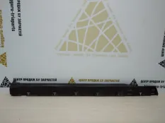 Накладка порога Renault Sandero Stepway 2013-2018 764190070 2 5S_ ДО РЕСТАЙЛИНГ, левая