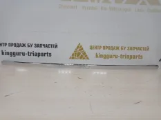 Молдинг хромированный бампера Volkswagen Touareg 2014-2018 7P6853835 2 7P5 РЕСТАЙЛИНГ, задний