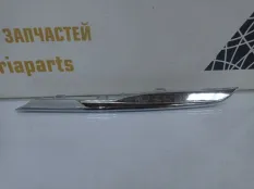 Молдинг решетки радиатора Hyundai Solaris 2014-2017 863544L500 1 RB РЕСТАЙЛИНГ, левый