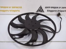 Вентилятор охлаждения радиатора Hyundai Santa Fe 2018-2020 4 TM ДО РЕСТАЙЛИНГ