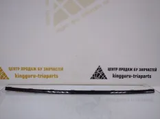 Молдинг решетки бампера Volkswagen Polo 2015-2020 6RF853101A 5 612 РЕСТАЙЛИНГ, передний