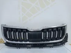Решетка радиатора Skoda Kodiaq 2016-2022 565853653A 1 NS7 ДО РЕСТАЙЛИНГ