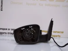 Корпус зеркала 6 пин Skoda Rapid 2017-2020 5JB857501J 1 NH3 РЕСТАЙЛИНГ, правый