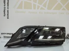 Фара LED ЛЭД светодиодная Skoda Octavia 2017-2020 5E1941015D A7 5E3 РЕСТАЙЛИНГ, левая