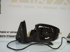 Корпус зеркала 6 пин Skoda Octavia 2013-2017 5E1857408 A7 5E3 ДО РЕСТАЙЛИНГ, правый
