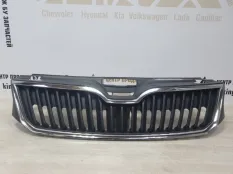Решетка радиатора Skoda Rapid 2017-2020 5JA853668 1 NH3 РЕСТАЙЛИНГ, передняя