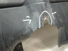 Защита бампера BMW 7 2015-2019 51757340187 G12 ДО РЕСТАЙЛИНГ, задняя