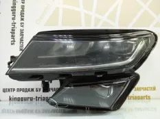 Фара ЛЭД LED светодиодная Skoda Kodiaq 2016-2022 566941015E 1 NS7 ДО РЕСТАЙЛИНГ, левая