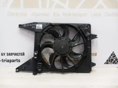 Вентилятор охлаждения в сборе Renault Logan 2009-2015 8200765566 1 LS РЕСТАЙЛИНГ