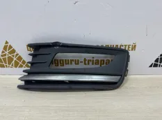 Решетка противотуманной фары Volkswagen Polo 2015-2020 6RU853665F 5 612 РЕСТАЙЛИНГ, передняя левая