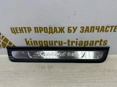 Обивка порога Hyundai Santa Fe 2020-2022 85873S1500 4 TM РЕСТАЙЛИНГ, задняя левая