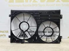 Диффузор вентилятора Skoda Octavia 2008-2013 1K0121207BC A5 РЕСТАЙЛИНГ