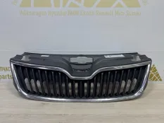 Решетка радиатора Skoda Rapid 2017-2020 5JA853668 1 NH3 РЕСТАЙЛИНГ