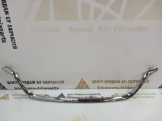 Молдинг решетки радиатора Renault Logan 2018-2022 623857618R 2 L8 РЕСТАЙЛИНГ