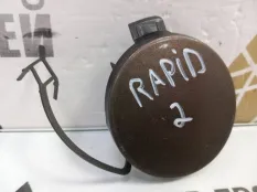 Заглушка буксировочного крюка Skoda Rapid 2020-2022 60U807241A 2 NK6, передняя