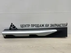 Молдинг двери BMW X3 2017-2021 51137442801 G01 ДО РЕСТАЙЛИНГ, задний левый