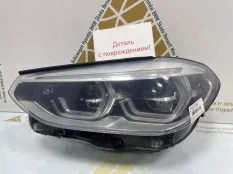 Фара ЛЭД LED адаптивная BMW X3 2017-2021 63117466125 G01 ДО РЕСТАЙЛИНГ, левая
