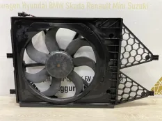 Вентилятор охлаждения в сборе Skoda Rapid 2013 6R0121207Q 1 NH3 ДО РЕСТАЙЛИНГ (CBZB) CBZBD04914