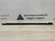 Уплотнитель стекла двери Volkswagen Polo 2009-2015 6RU837478A 5 612 ДО РЕСТАЙЛИНГ, передний правый