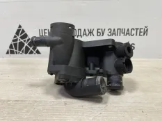 Корпус термостата Skoda Roomster 2007 032121111 1 5J7 ДО РЕСТАЙЛИНГ 1.4 БЕНЗИН