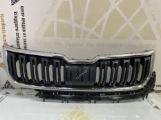 Решетка радиатора Skoda Kodiaq 2016-2022 565853653A 1 NS7 ДО РЕСТАЙЛИНГ