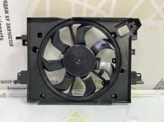 Вентилятор охлаждения радиатора Renault Logan 2014-2018 214811897R 2 L8 ДО РЕСТАЙЛИНГ