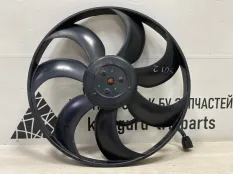 Вентилятор охлаждения радиатора Hyundai Solaris 2017-2020 25386H5140 2 HCR ДО РЕСТАЙЛИНГ
