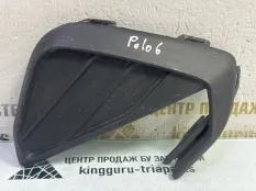 Накладка противотуманной фары Volkswagen Polo 2020-2022 6N5853665 6 CK4, левая