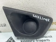 Накладка противотуманной фары Renault Duster 2015-2021 261A35148R 1 HSA/M РЕСТАЙЛИНГ, передняя левая