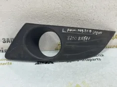 Решетка противотуманной фары Renault Logan 2009-2015 8200838547 1 LS РЕСТАЙЛИНГ, передняя левая