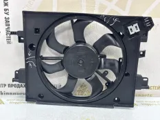 Вентилятор охлаждения радиатора Renault Logan 2014-2018 214811897R 2 L8 ДО РЕСТАЙЛИНГ