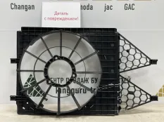 Диффузор вентилятора Volkswagen Polo 2015-2020 6RU121207B 5 612 РЕСТАЙЛИНГ