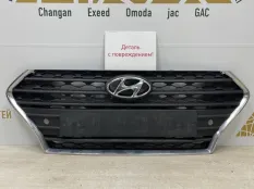Решетка радиатора Hyundai Solaris 2017-2020 86351H5000 2 HCR ДО РЕСТАЙЛИНГ