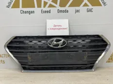 Решетка радиатора Hyundai Solaris 2017-2020 86351H5000 2 HCR ДО РЕСТАЙЛИНГ