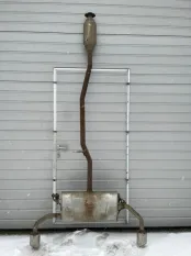 Глушитель в сборе Changan UNI-V 2022-2024 1201700DE02 1