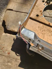 Карта двери правая синяя Volvo 740 760 940 960