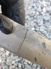 Молдинг переднего бампера Volvo 740 760 рест 940