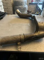 Патрубок горячего воздуха Volvo 960