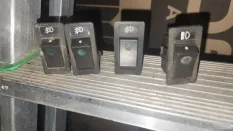 Кнопка доп света Volvo 740