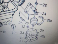 Подушки двигателя Volvo 740 760 940 гидравлические