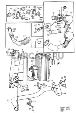Патрубок воздушного фильтра Volvo 240 СЕДАН B230FT