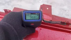 Порог со стойкой Москвич 3