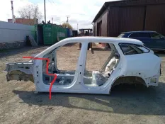 Четверть кузова передний левый Geely Atlas FX11-J1