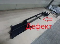 Решетка в бампер нижняя Hyundai Getz