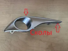 Рамка птф правая Toyota Highlander