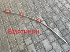 Молдинг стекла Toyota Camry
