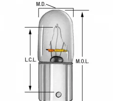 License Plate Lamp Bulb