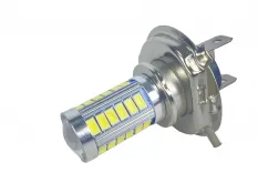 Лампа 12 В 33 светодиода SMD H4 5600K 7W 35Вт